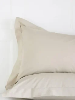 Next Set of 2 Natural Cotton Rich Pillowcases Sale