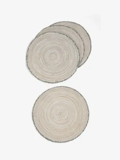 Next Set of 4 Fringe Placemats Natural Discount
