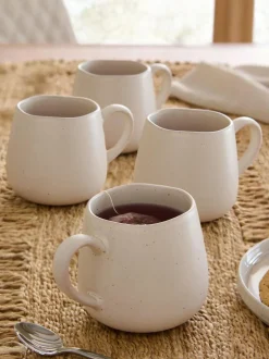Next Set of 4 Natural Lana Mugs Best