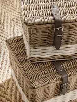 Next Set of 2 Natural Malvern Trunks Sale