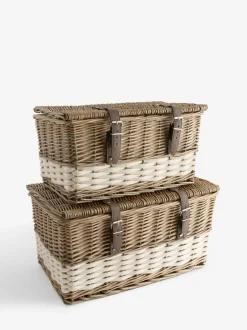 Next Set of 2 Natural Malvern Trunks Sale