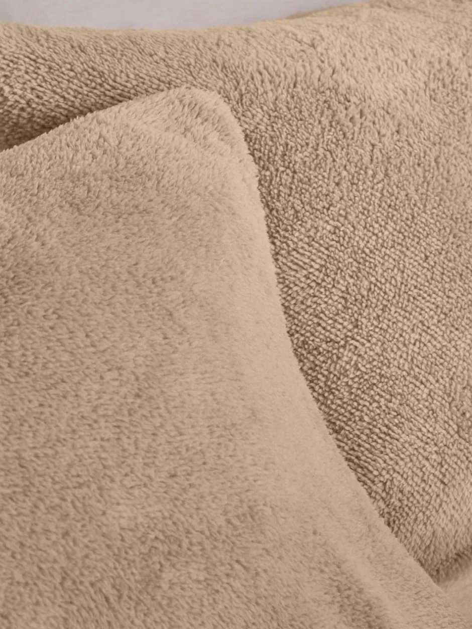 Next Set of 2 Natural Teddy Fleece Pillowcases Outlet