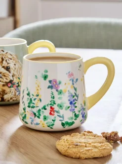 Next Set of 2 Sage Green Charlie Cockapoo Mugs Clearance