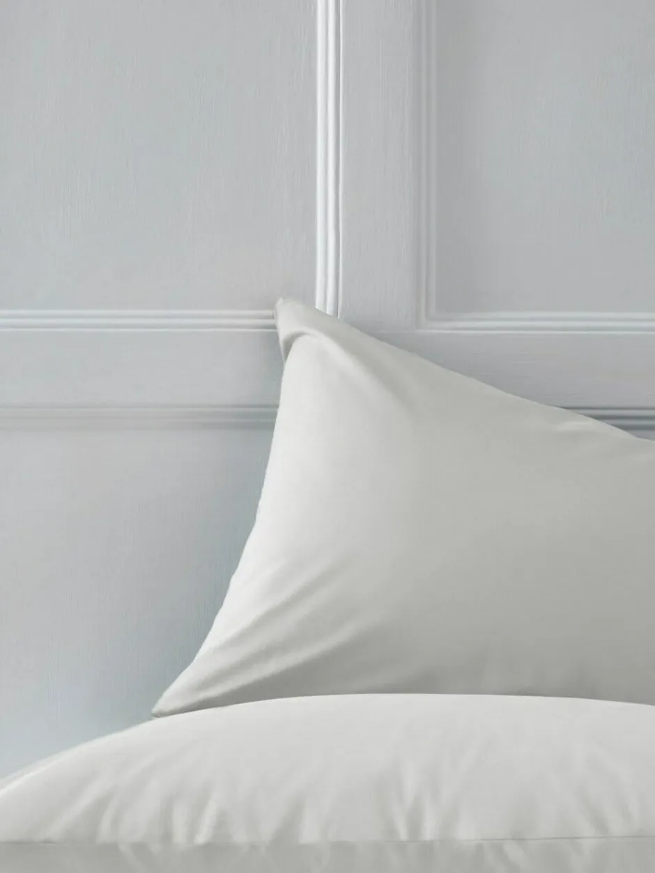 Next Set of 2 Silver Grey Cotton Rich Pillowcases