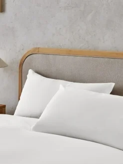 Next Set of 2 White Pure 144 Thread Count Pillowcases Best