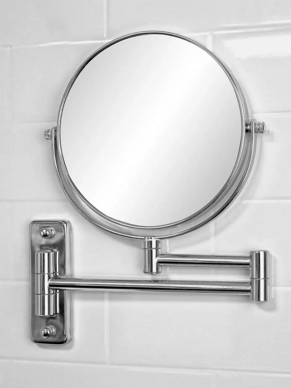 Showerdrape Chrome Lindos Extendable Shaving Mirror Sale