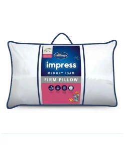 Silentnight Impress Luxury Memory Foam Pillow - Firm Outlet