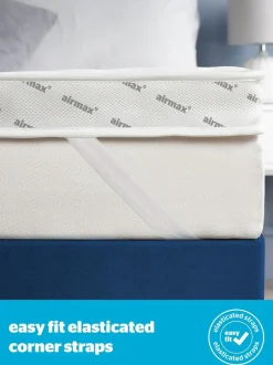 Silentnight White Airmax 800 8cm Mattress Topper Discount