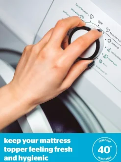 Silentnight White Airmax 800 8cm Mattress Topper Discount