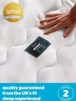 Silentnight White Airmax 800 8cm Mattress Topper Discount