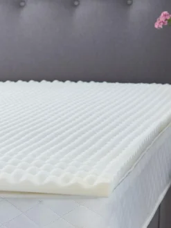 Silentnight White 3cm Orthopaedic Mattress Topper With Cover Hot
