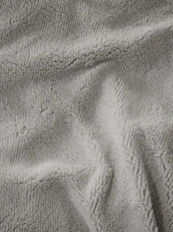 Next Teddy Fleece Extra Deep Fitted Sheet Silver Grey Best