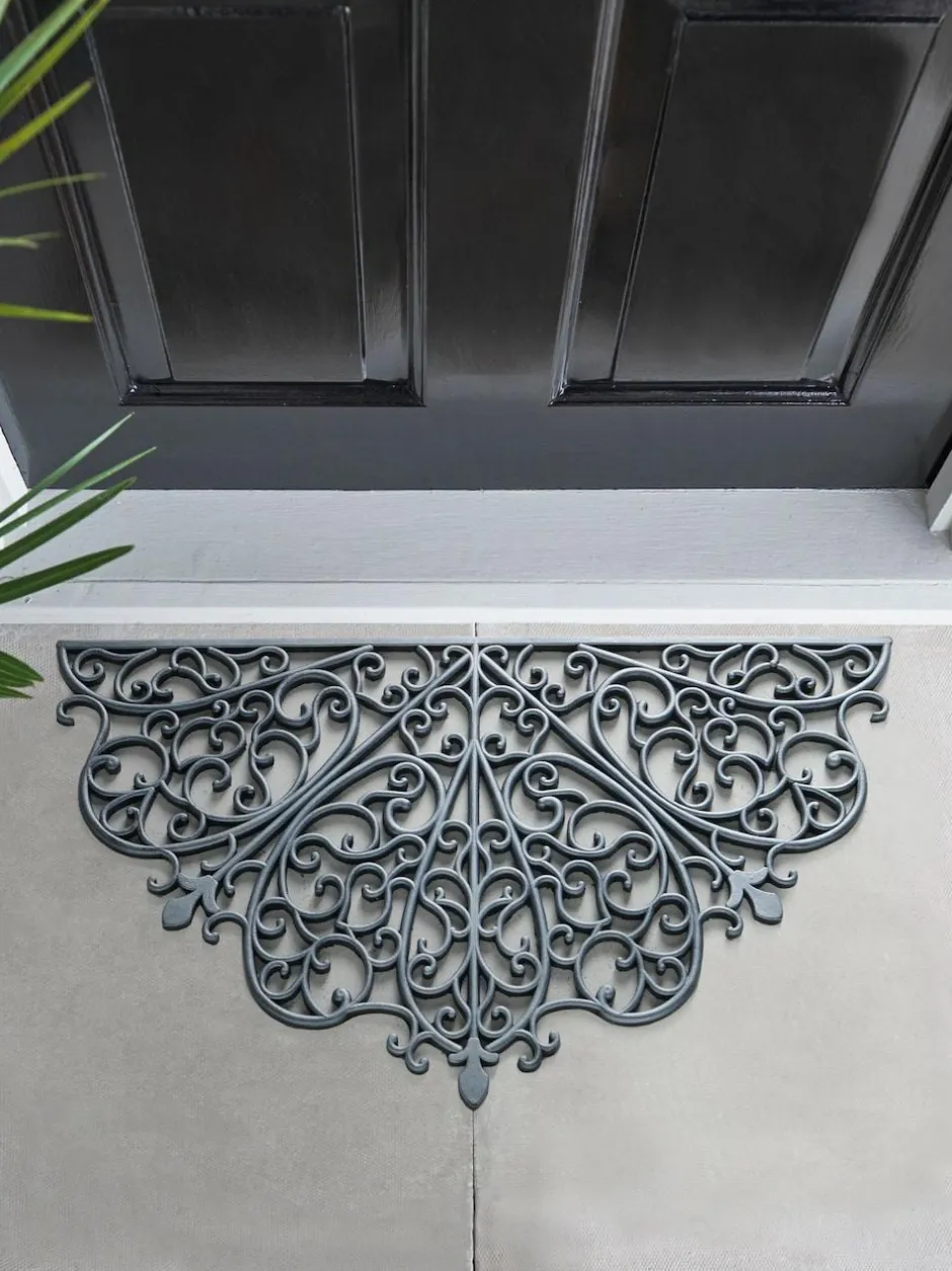 Next Silver Scroll Doormat Sale