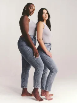Simply Be Slim Mom Jeans Blue Online