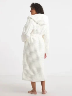 Simply Be Pretty Secrets Luxury Maxi Gown Cream Hot