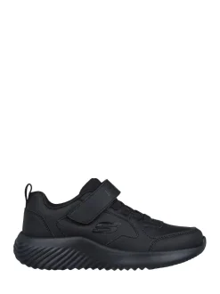 Skechers Black Bounder Power Study School Trainers Sale