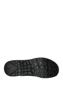 Skechers Golden Womens Standard Fit Uno Trainers Black Dark Hot