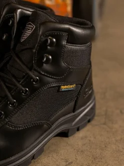 Skechers Black Mens Wascana Benen Waterproof Tactical Slip Resistant Boots Online