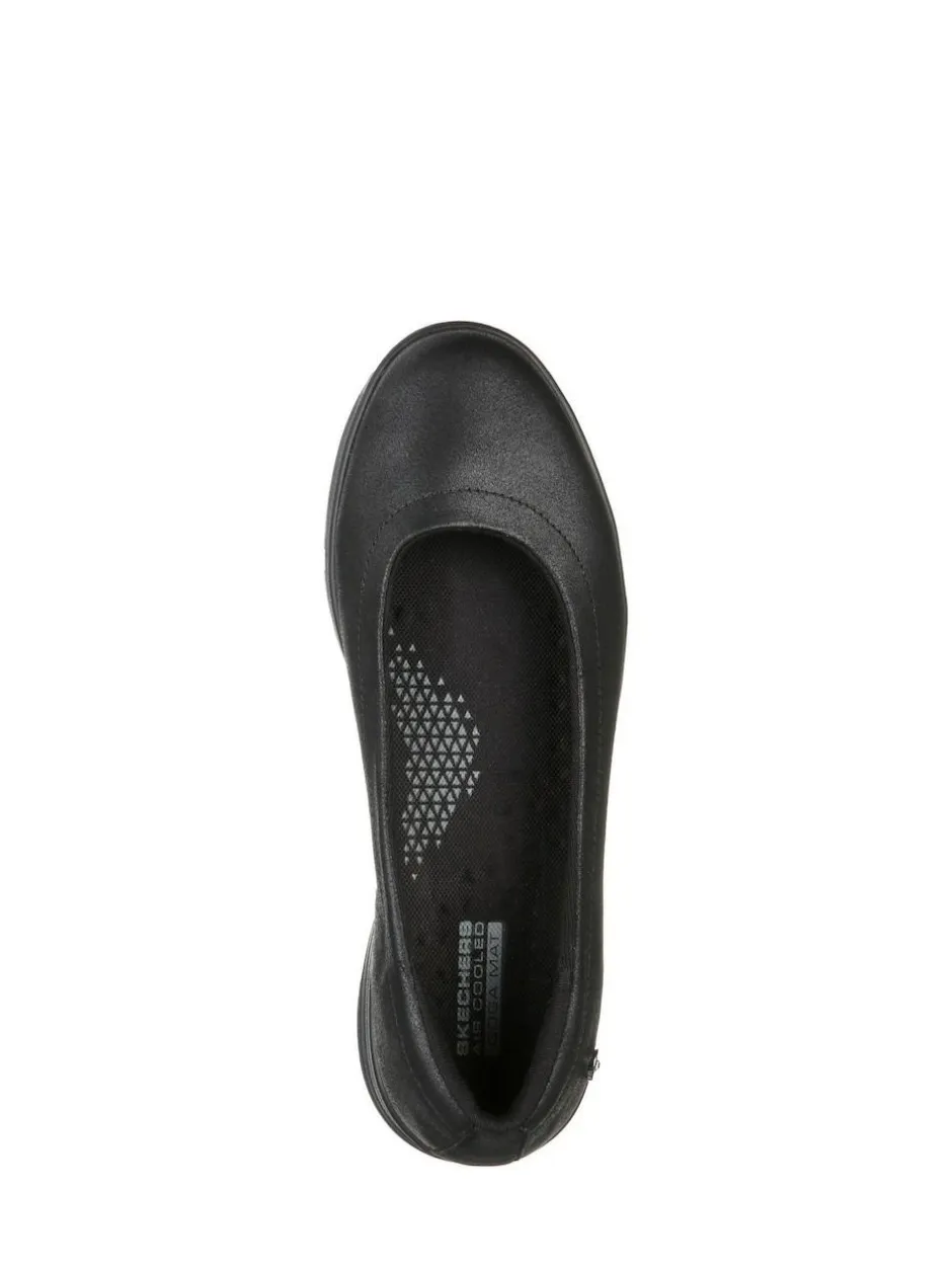 Skechers Black On-The-Go Dreamy Nightout Womens Shoes New