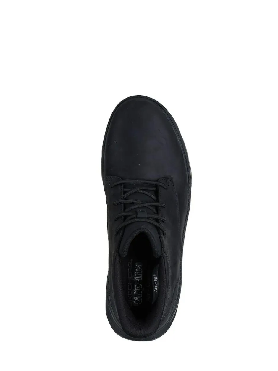 Skechers Slip-Ins Arch Fit Garza Shoes Black New
