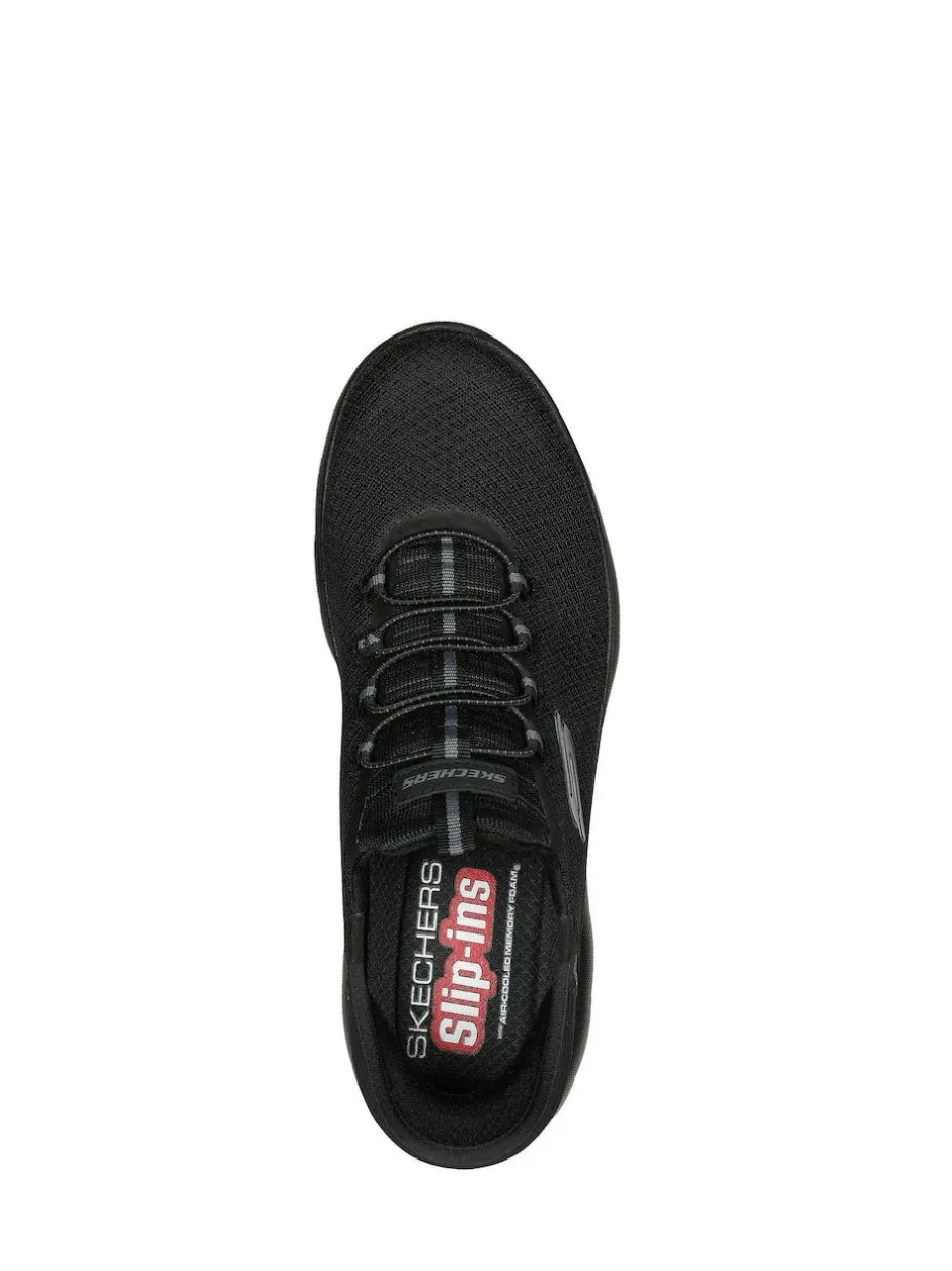 Skechers Black Wide Fit Summits High Range Trainers Sale