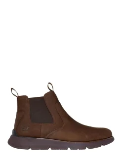 Skechers Brown Mens Augustino Boots Sale