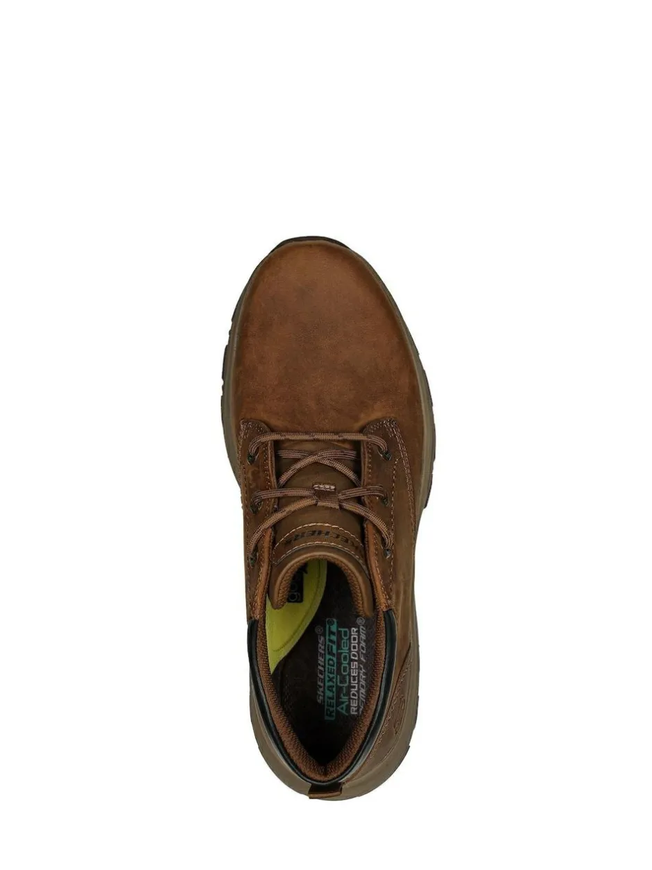 Skechers Brown Mens Knowlson Boots New