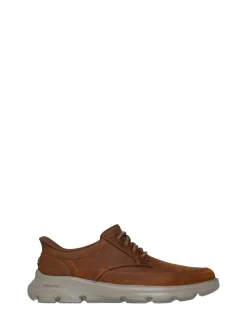 Skechers Slip-In Arch Fit Garza Shoes Brown Best