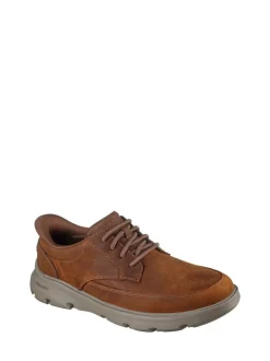 Skechers Slip-In Arch Fit Garza Shoes Brown Best
