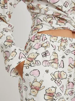 Skinnydip Cream Disney Winnie The Pooh Love Pyjamas Set Outlet