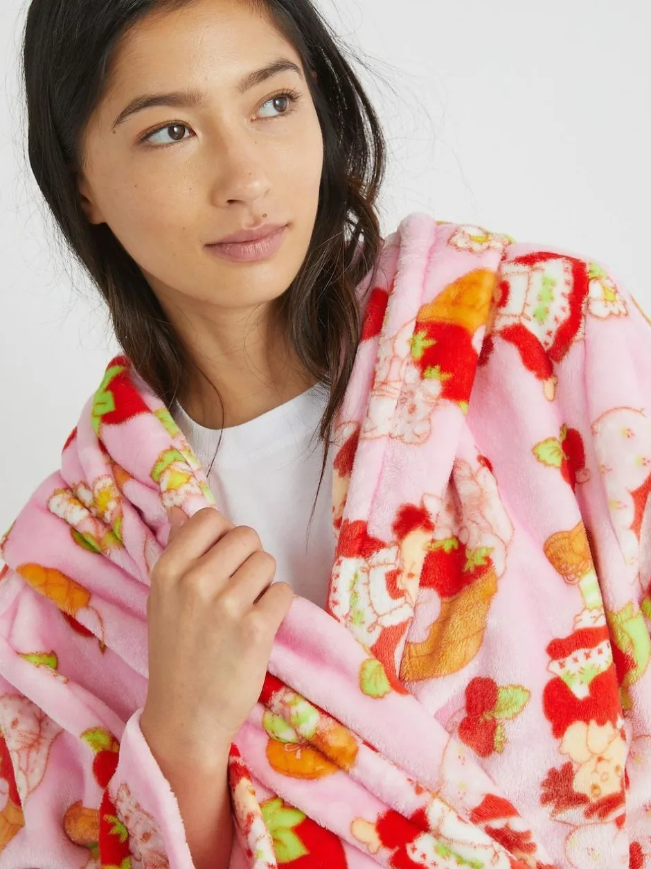 Skinnydip Pink Strawberry Shortcake x Pink Dressing Robe Hot