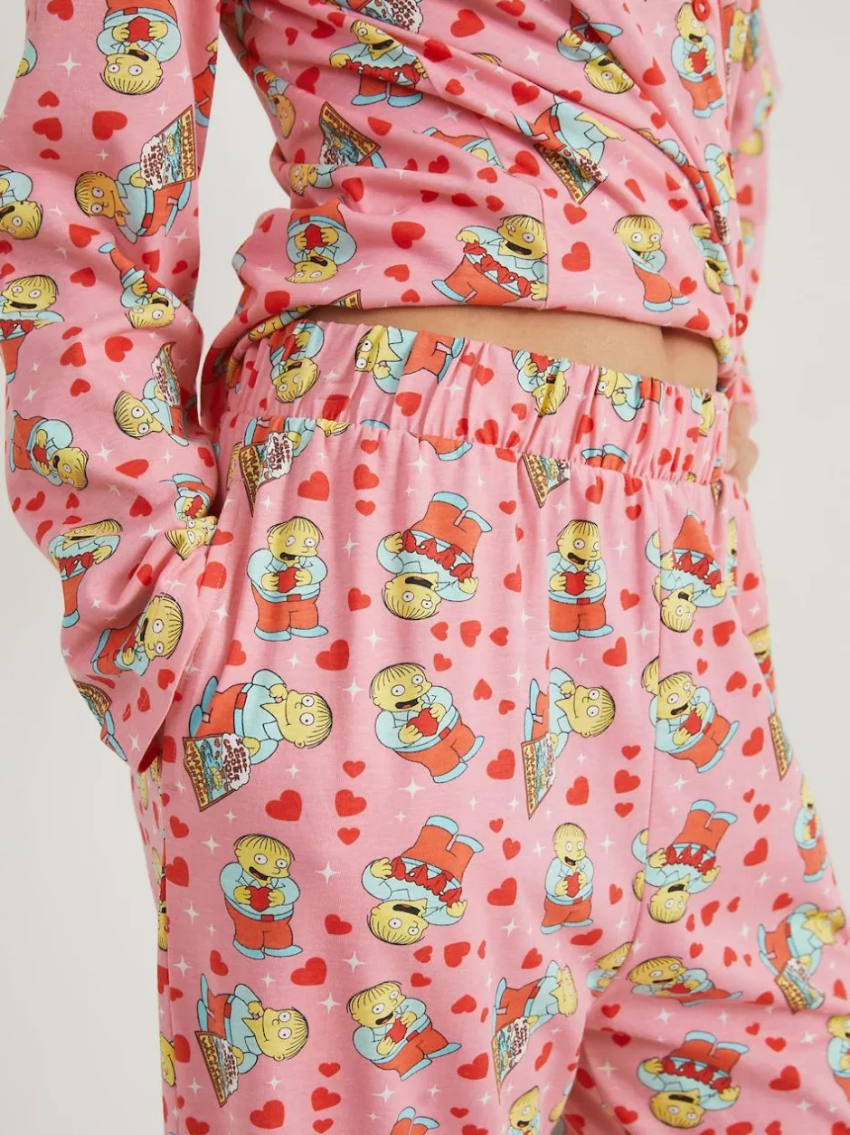 Skinnydip Pink The Simpsons x Ralph I Choose You Pyjamas Set Best