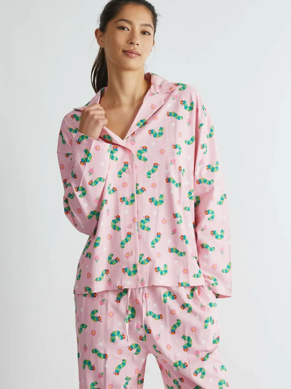Skinnydip Pink The Very Hungry Caterpillar x Pyjama Set in Pink