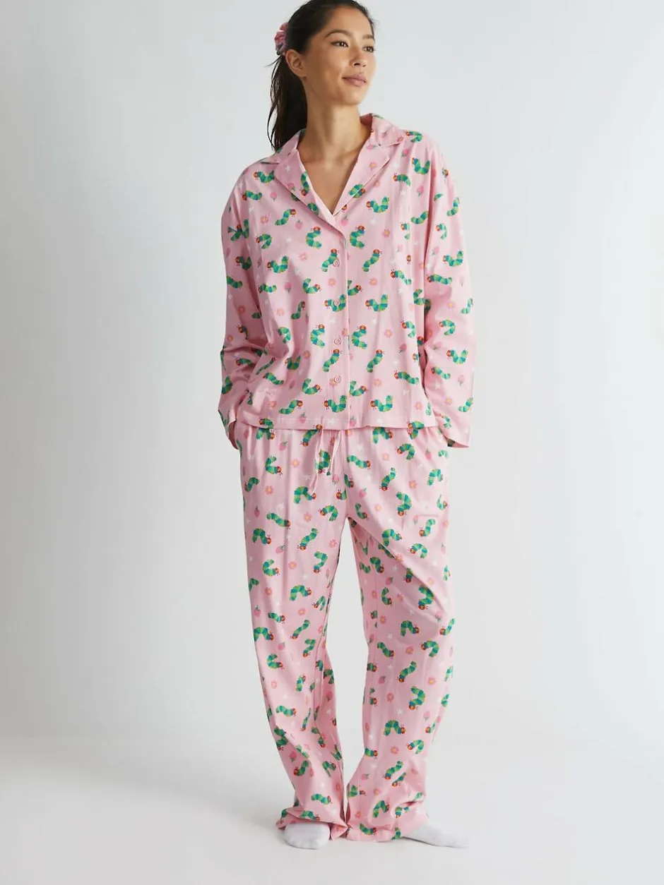Skinnydip Pink The Very Hungry Caterpillar x Pyjama Set in Pink