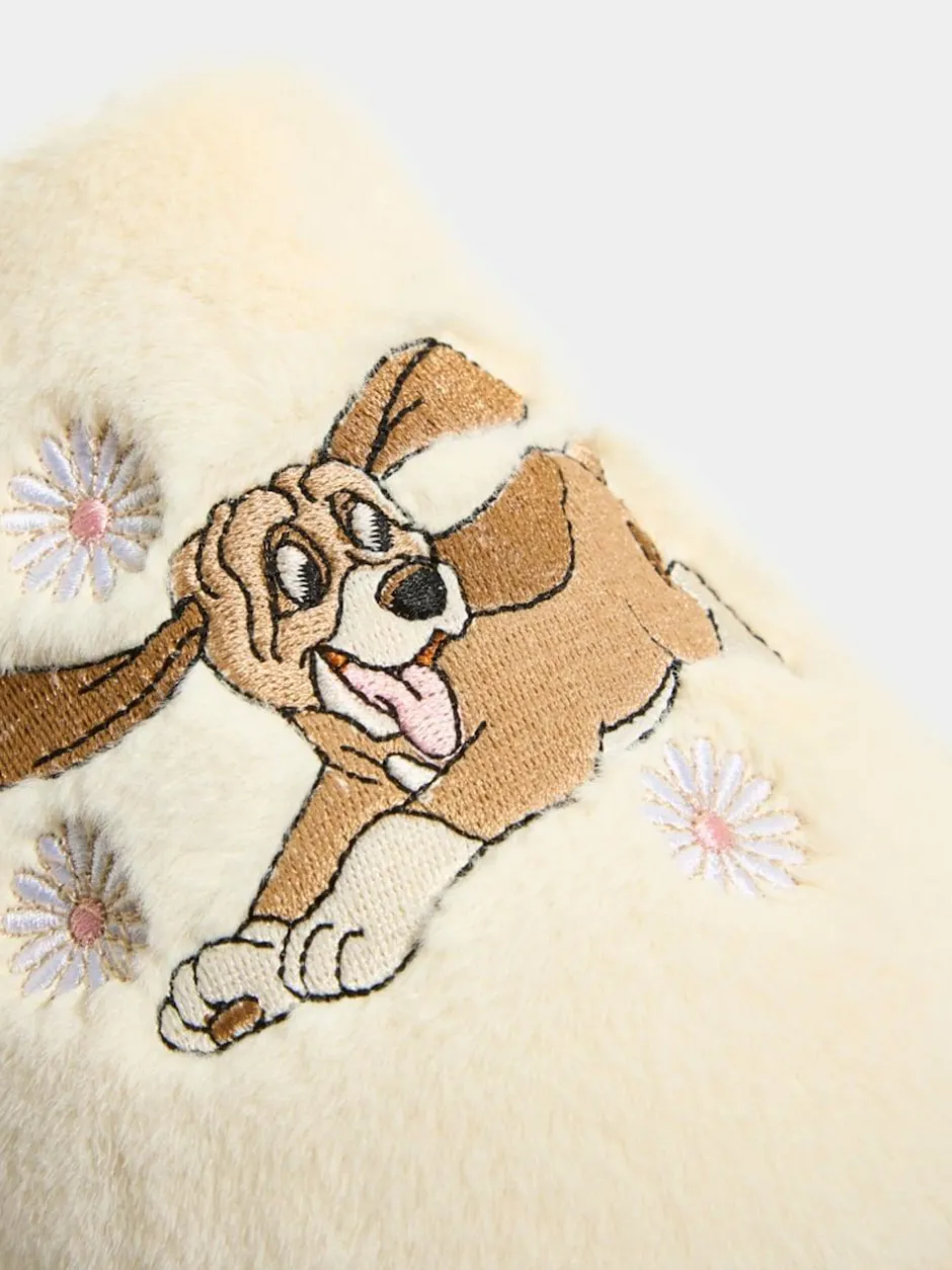 Skinnydip White Disney Fox and The Hound Slippers Online