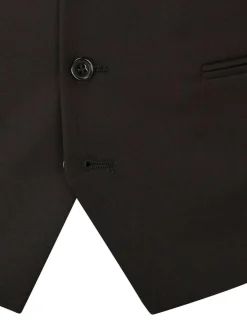 Skopes Madrid Regular Fit Suit Waistcoat Black Clearance