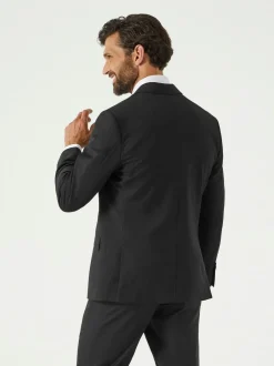 Skopes Slim Tailored Fit Farnham Suit Jacket Black Best