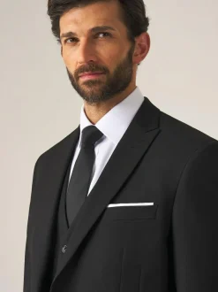 Skopes Tailored Fit Madrid Suit: Jacket Black Best