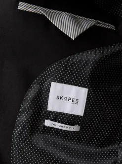 Skopes Tailored Fit Madrid Suit: Jacket Black Best