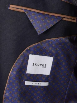 Skopes Slim Tailored Fit Farnham Suit Jacket Blue Hot