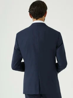 Skopes Blue Tailored Fit Wool Blend Joss Suit Jacket Hot