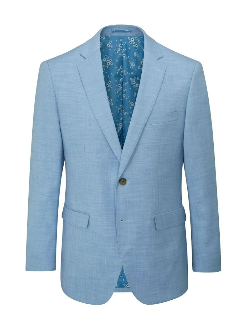 Skopes Tailored Fit Lucien Suit Jacket Blue Sale