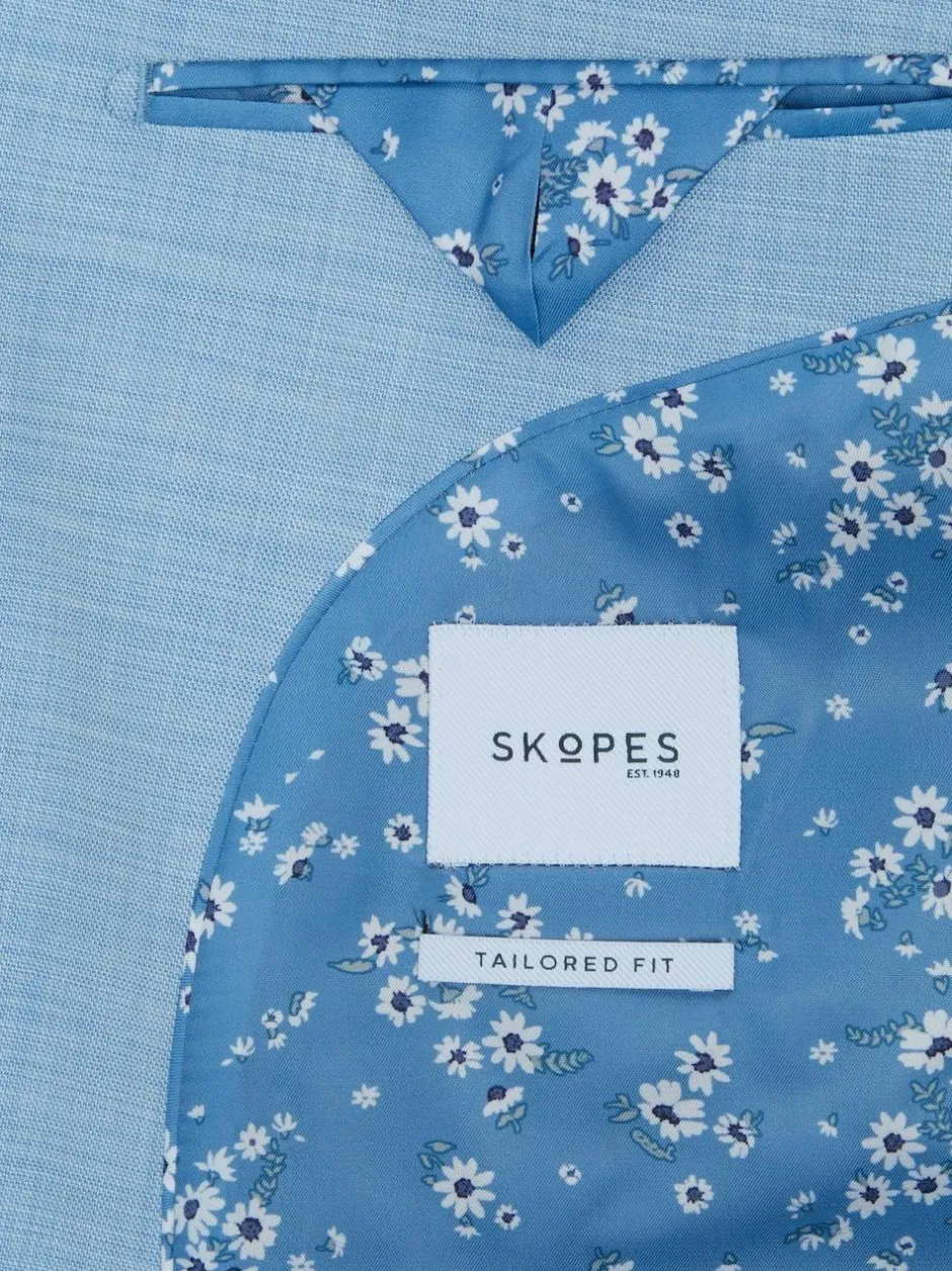 Skopes Tailored Fit Lucien Suit Jacket Blue Sale