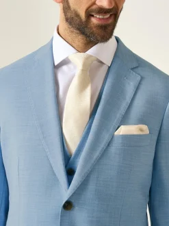 Skopes Tailored Fit Lucien Suit Jacket Blue Sale