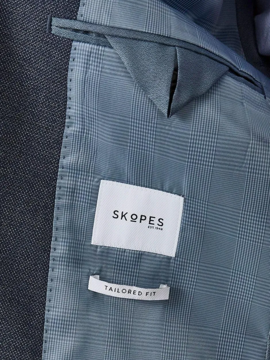 Skopes Blue Tailored Harcourt Suit Jacket Sale