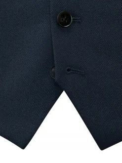 Skopes Dark Navy Blue Single Breasted Harcourt Single Breasted Tailored Fit Suit Waistcoat Hot