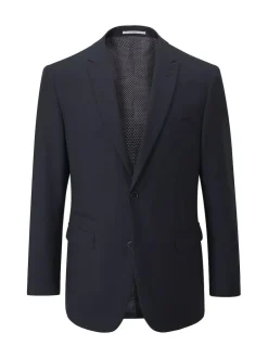 Skopes Tailored Fit Madrid Suit: Jacket Dark Navy Blue Clearance