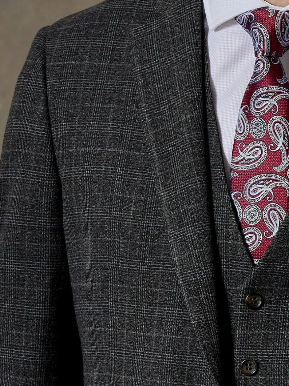 Skopes Grey Jacob Suit Tailored Jacket New