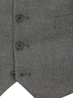 Skopes Grey Single Breasted Harcourt Single Breasted Tailored Fit Suit Waistcoat Discount