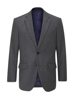 Skopes Tailored Fit Tailored Fit Farnham Suit Jacket Grey Clearance